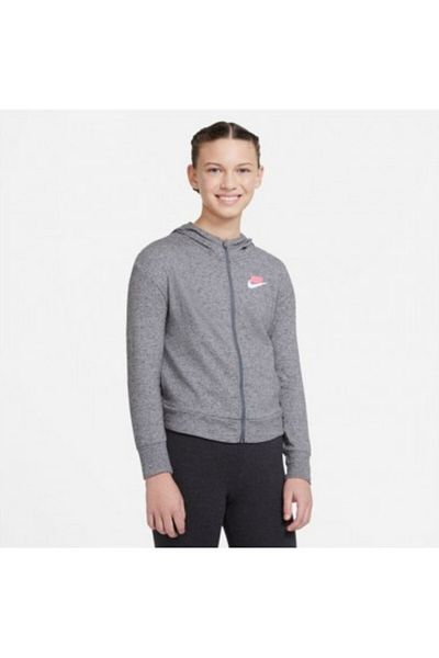 Nike Sportswear Big Kids' (Girls') Full-Zip DA1124-091