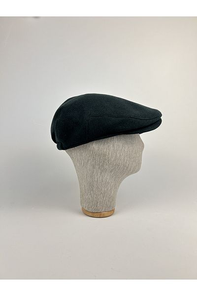 KARNAS ŞAPKA Men's London Model Emerald Winter Cap