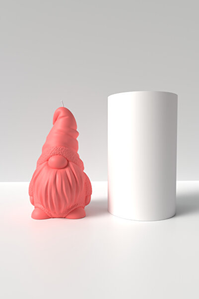 Cageartstudio Yer Cüceleri Mum Silikon Kalıp - Cüce 4 Mum Kalıbı Mum Yapım Ma...