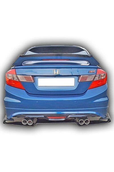 MKG Otomotiv Honda Civic Vtec2 Fb7 Fd6 Voltex Difüzör Parlak Siyah Difizör Pl...