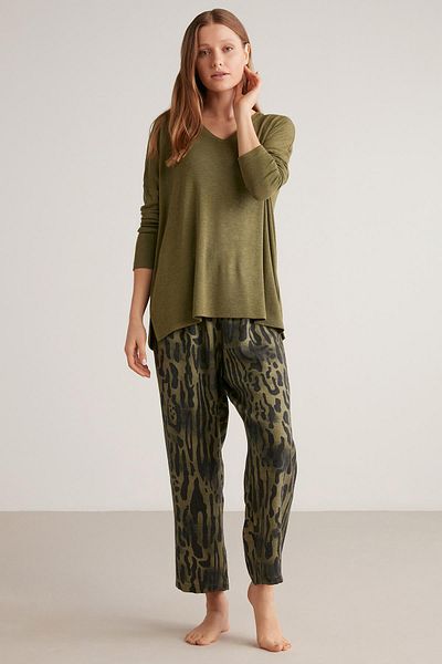 Penyemood Soft textured pajama set
