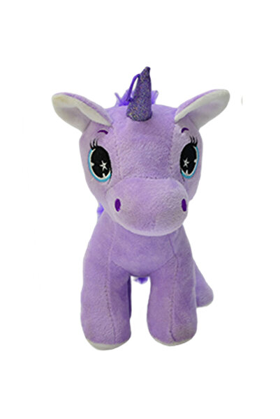 HALLEY Peluş Pony At 30 Cm - Mavi Su Dünyası
