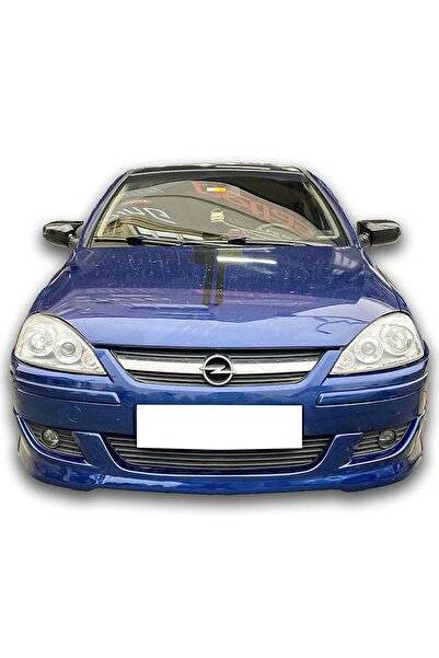 HasAkman Opel Corsa C Ön Ek Karlık Mat Siyah Plastik 2000 2001 2002 2003 2004 2005 2006 Uyumlu