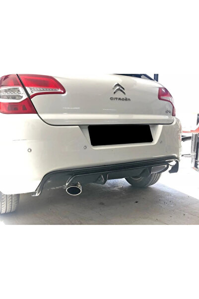 MKG Otomotiv Citroen C4 Uyumlu  Difüzör Parlak Siyah Difizör Plastik 2011 2012 2013 2014 2015 2016