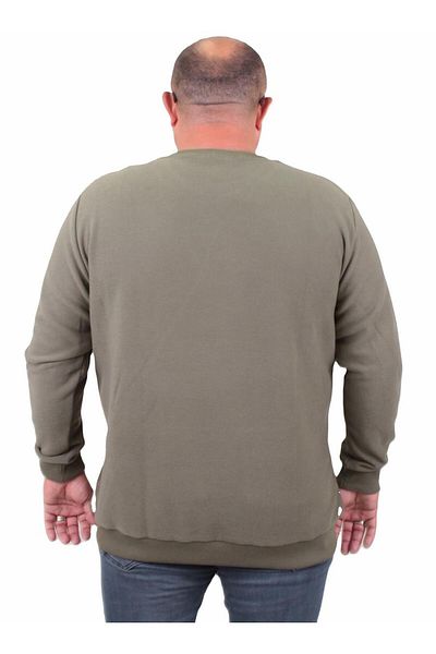 MocGrande Μεγάλο Μέγεθος Thessaloniki Classic Sweat 23200 KHAKI