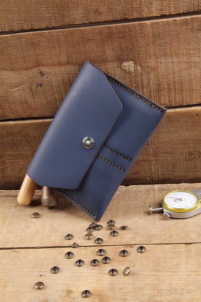 New Coast Leather 1900's Χειροποίητο πορτοφόλι διαβατηρίου από γνήσιο & πραγματικό δέρμα