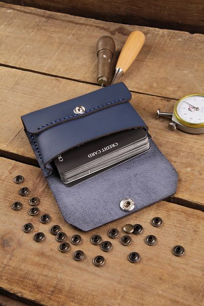 New Coast Leather 1900's Χειροποίητη ανδρική κάρτα από γνήσιο δέρμα