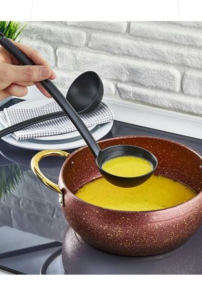 usin Teflon Kitchen Food Prep Cooking Serving Ladle