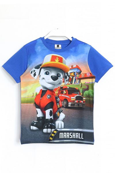 DobaKids Boy's Paw Patrol Marshall 3D τυπωμένο κοντομάνικο μπλουζάκι Saks