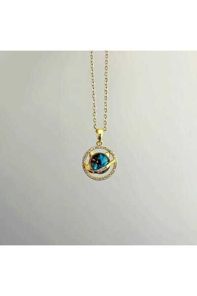 ROA JEWELRY قلادة السماء الفولاذية غير المزخرفة