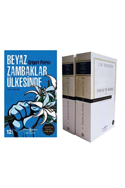 TÜRKİYE İŞ BANKASI KÜLTÜR YAYINLARI في أرض الزنابق البيضاء - الحرب والسلام 2 ...