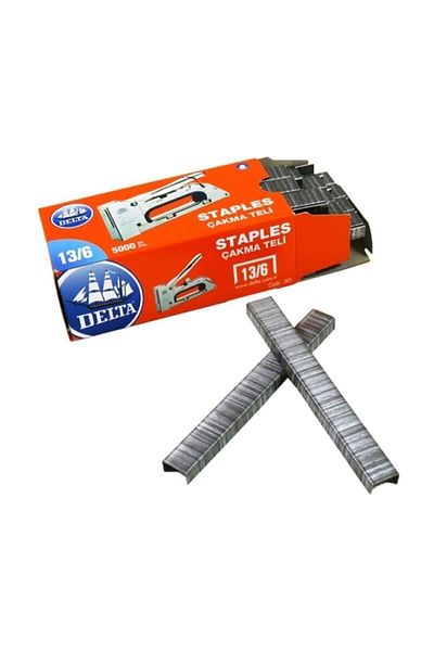 DELTAA ZIMBA 13/6 Staples Wire - With Fastening Detail, 1 Piece