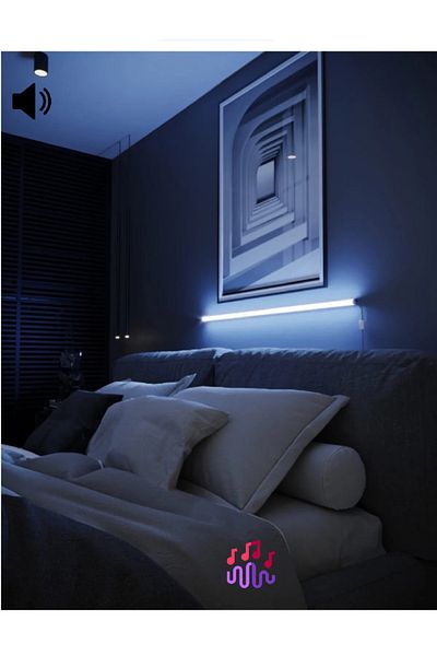 ÖZER LİGHT Sound Sensitive Controlled Led Bar 120 cm