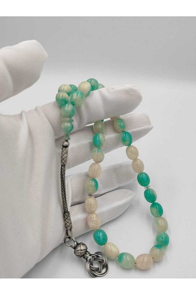 ALTUNTAŞ MASTER EMBROIDERY ORANGE COLORIST PEARL MIXED AMBER 1000 AYAR BOILERY TASSEL Rosary