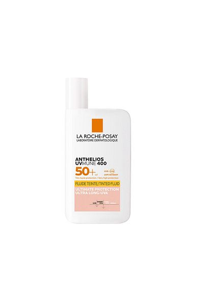 La Roche Posay Anthelios UVmune Fluid SPF50 - 50ml Colored Sunscreen, Broad Spectrum, High UVA Protection