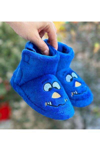 Pandalina emojili φιγούρα velcro παιδικές παντόφλες νηπιαγωγείο νηπιαγωγείο σπίτι παπούτσια μπότα σπιτιού