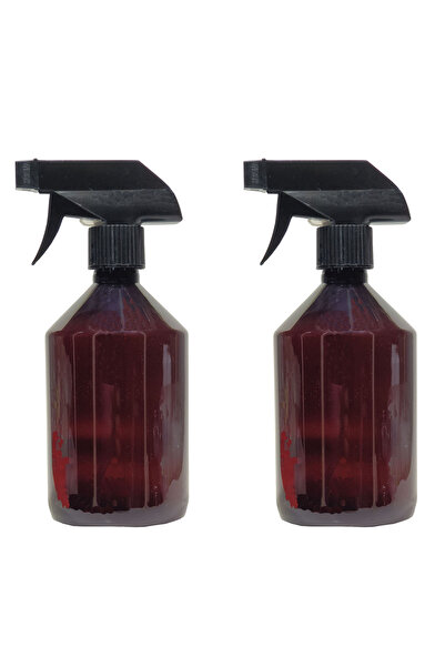 Paradise 2 li Amber Cam Görünümlü Plastik spreyli Boş Sıvı Sabun - Bulaşık De...