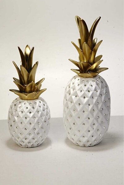 Hediye Seviyorum Yılbaşı Seti Ananas Biblo Sedef