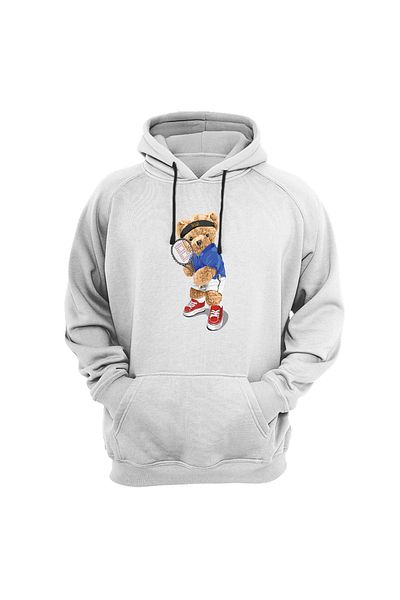 WİDİ Μπλουζάκι με στάμπα Tennis Player Bear