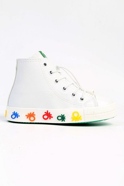 Benetton ® |   BN-31152 - 3394 Alb - Pantofi sport pentru copii