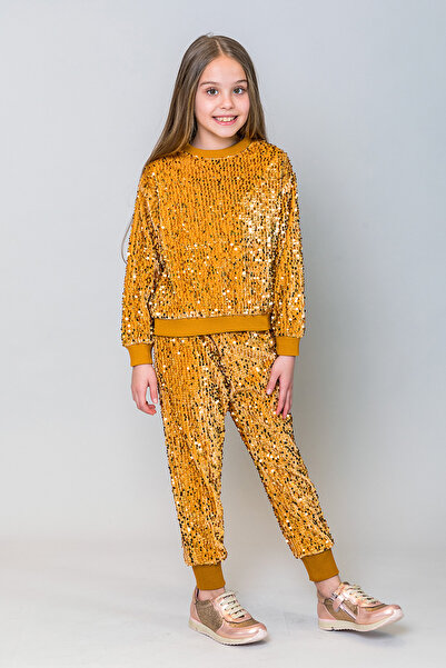 incity Girl's Sequin Sweatshirt