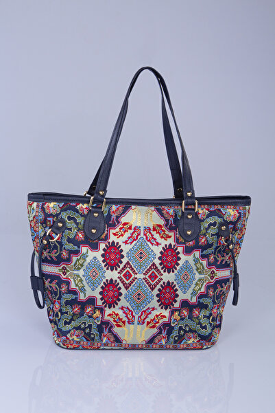 Dokuma Kilim Otantik Kadın Omuz Çanta 1025.08