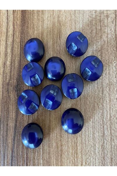 Öztürk زر بيرليسسينت نصف لؤلؤي 1.3 سم، عبوة من 10 قطع