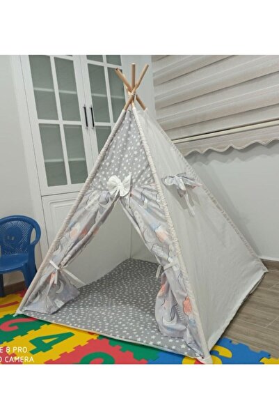bibebe Kızılderili Minderli Çocuk Oyun Çadırı
