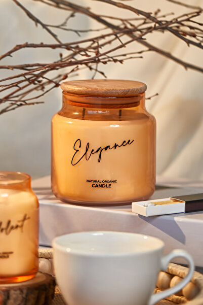 SELKA HOME Pearl 2'li Cam Tasarım Kokulu Candle Mum