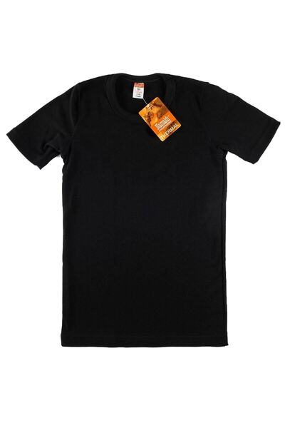 Namaldı Boy's Black Thermal Undershirt Underwear