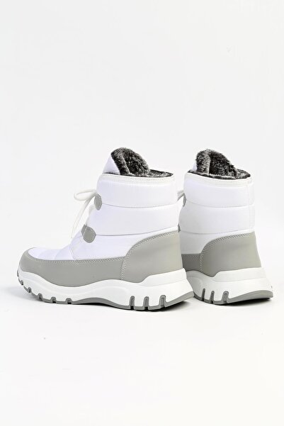 Benetton ® | BN-50040 - 3256 Beyaz - Kadın Bot