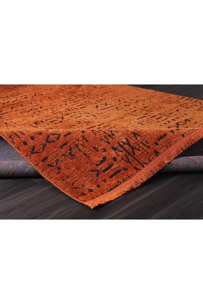 Anatolian Carpet Store ETRO 6202K KİREMİT DEKORATİF MAKİNE HALISI