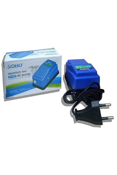 Sobo 3W 3.5LT/DAK AP-300 Aquarium Air Motor - Single Output and Adjustable