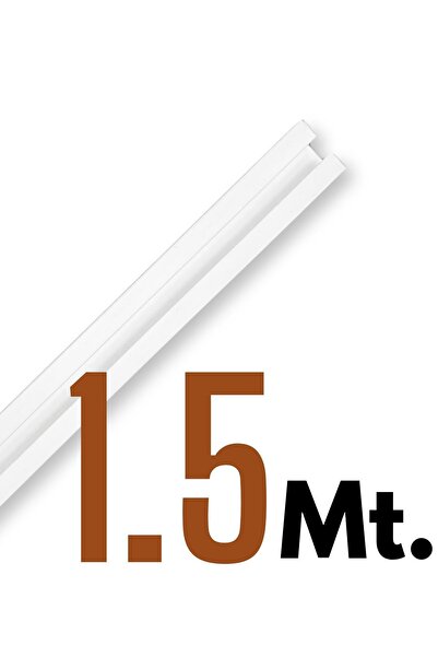 Bilarch Tek Raylı Korniş Perde Rayı Kaliteli Sağlam Ambalaj