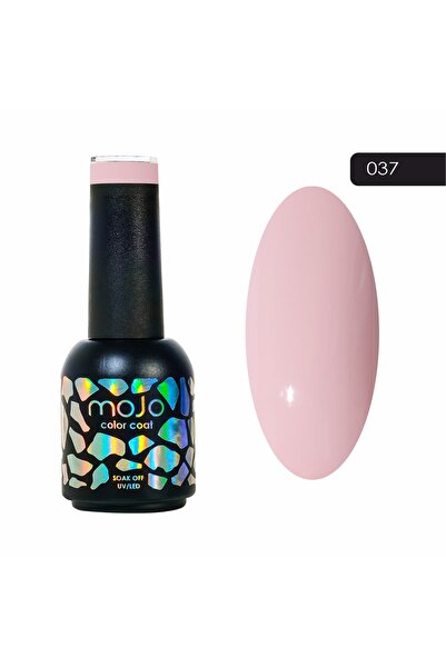 MOJO Kalıcı Oje Açik Pembe M037 8 ml Profesyonel Manikür İçin 4 Hafta Kalıcıl...