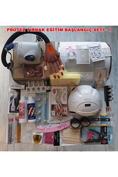 ELLEA NAIL Protez Tırnak Eğitim Başlangıç Seti 1