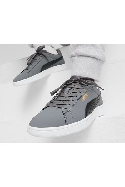 Puma Smash Ανδρικά αθλητικά παπούτσια Walking Sneaker Κατάλληλα για Καθημερινή Χρήση