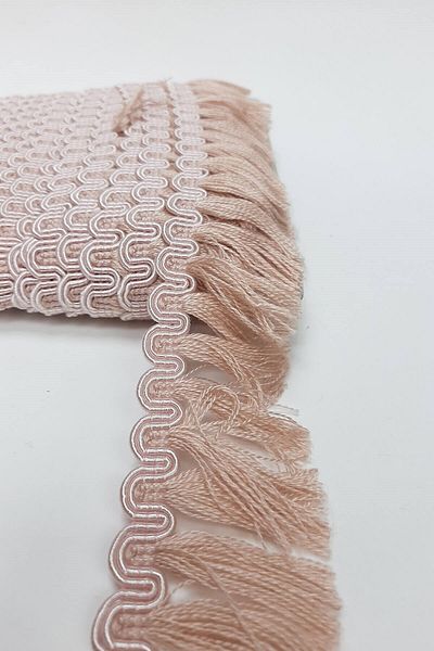 Hobigram Decorative Ribbon Powder Waterway Patterned Ribbon Tassel 5 cm – Decorative Ribbon, Stylish Design – Decorative