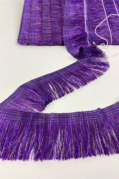 Hobigram Decorative Ribbon Purple Plain Fringe Rope Tassel Ribbon – Decorative Ribbon, Stylish Design, Women's Accessory – Dek