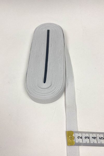 Hobigram Διακοσμητική Κορδέλα Flat Rubber 2 Cm 10 Mt – Διακοσμητική Κορδέλα, Κομψό Σχέδιο, Γυναικείο Αξεσουάρ – Διακοσμητικό