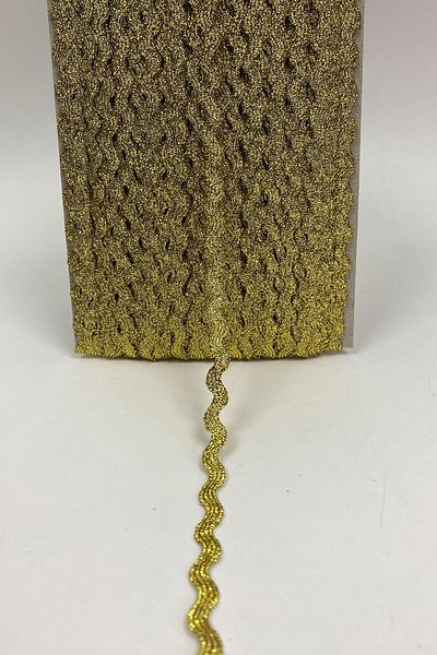Hobigram Decorative Strip Gold Zigzag Water Stone Grout 10 Mt – Decorative Strip, Stylish Design, Women's Accessory – De