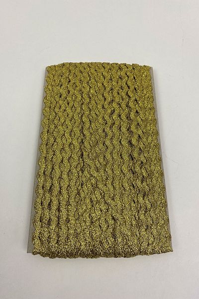 Hobigram Decorative Strip Gold Zigzag Water Stone Grout 10 Mt – Decorative Strip, Stylish Design, Women's Accessory – De