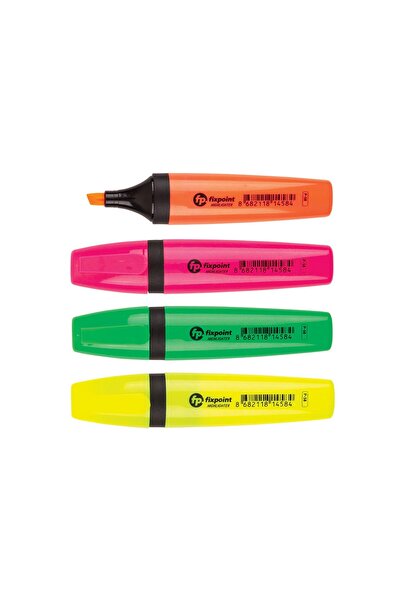 FixPoint قلم تحديد 4 عبوات FixPoint P-5884