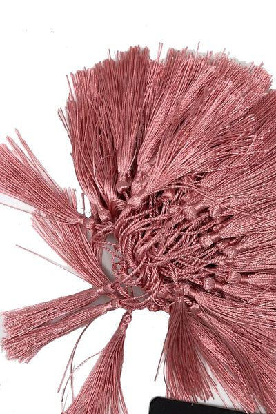 Hobigram Decorative Ribbon Pomegranate Flower Imported Tassel 6 cm 100 Pieces – Decorative Ribbon, Stylish Design – Decorative Ribbon