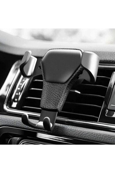 AYGÖREN HOME V Tipi Ayarlı Araba Telefon Tutacağı Siyah