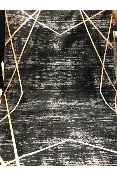 Padişah İstanbul 2209 Üst Kalite Kaymaz Deri Taban Tay Tüyü Yıkanabilir Dijital Baskı Halı