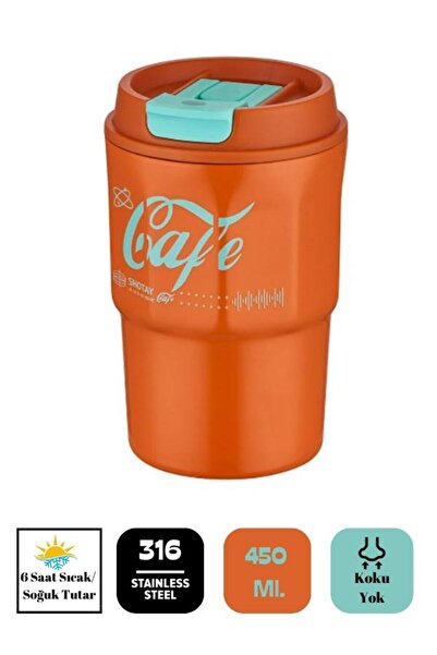 Shotay Stainless Steel Mug Kahve Bardağı 450 ml