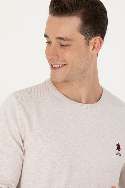 U.S. Polo Assn. БАЗА. POLO МЪЖКИ СПОРТНИ ТРИКОТАЖИ SLIMFIT с О-ДЕКЕТ G081SZ0TK.000.1629680 TD