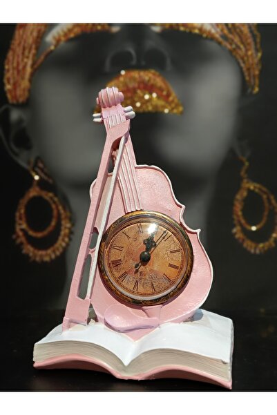 ramse hediyelik eşya keman model masa saati