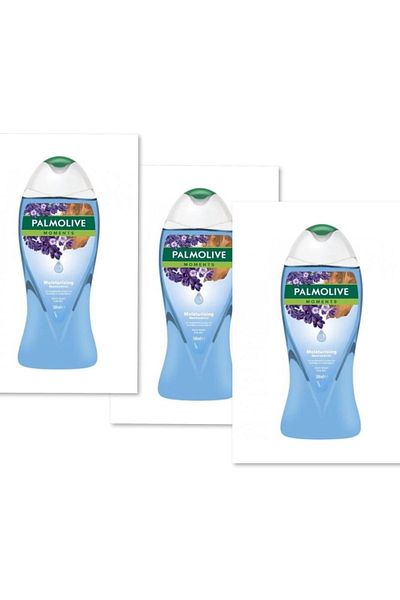 Palmolive Moments Moisturizing Sandalwood and Lavender Oil 500 ml Shower Gel (3 pcs)